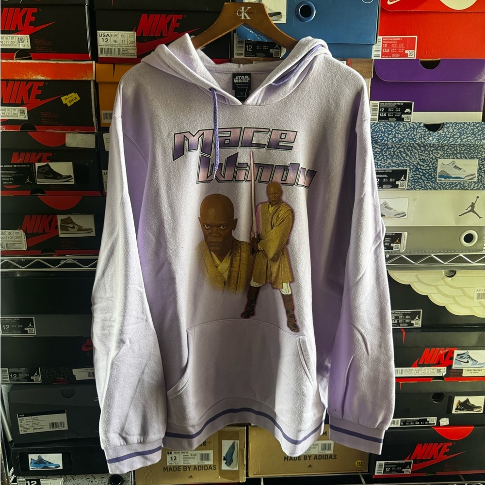 Star Wars Mace Windu Hoodie - Lavender